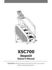 Aerofit IMPULSE XSC700 Owner's Manual