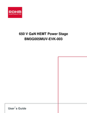 Rohm BM3G005MUV-EVK-003 User Manual