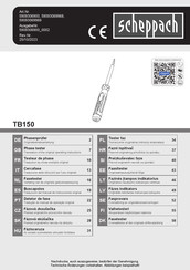 Scheppach 59093069969 Translation Of The Original Operating Instructions