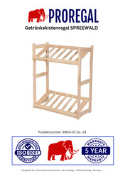 PROREGAL SPREEWALD RW34-18 Manual