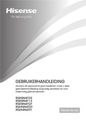 Hisense RS818N4TIC User's Operation Manual