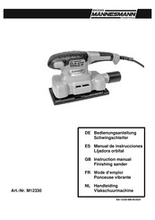 Mannesmann M12330 Instruction Manual