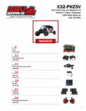 SSV Works X32-PHZ5V Wiring Installation Manual