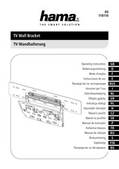 Hama 00 118110 Operating Instructions Manual