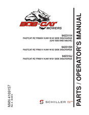 Schiller Grounds Care 942315H Parts & Operators Manual