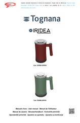 Tognana IRIDEA D2DMLD2IR User Manual