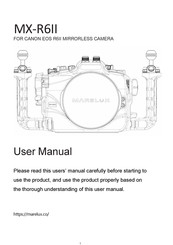 MARELUX MX-R6II User Manual