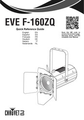 Chauvet DJ EVE F-160ZQ Quick Reference Manual