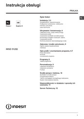 Indesit IWSD 51252 Instructions For Use Manual