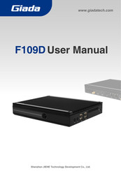 Giada F109D User Manual