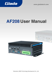 Giada AF208 User Manual