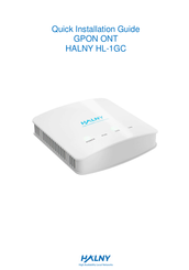 HALNy HL-1GC Quick Installation Manual