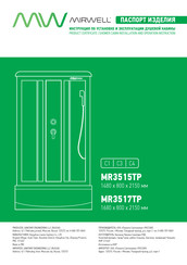 Mirwell MR3517TP Installation And Operation Instruction Manual