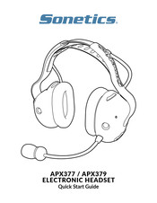 Sonetics APX377 Quick Start Manual