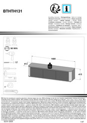 Forte BTHTH131 Assembling Instruction