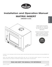 Osburn Matrix Insert OB02028 Installation And Operation Manual