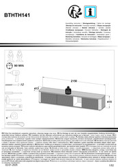 Forte BTHTH141 Assembling Instruction