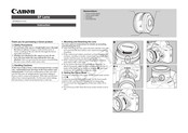 Canon EF 50mm /1.8 II Instructions