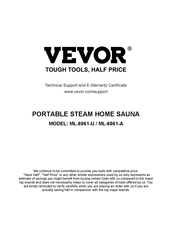 VEVOR ML-6061-A Original Instruction