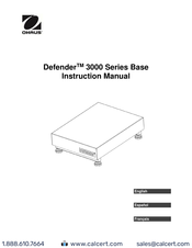 OHAUS Defender i-D33XW300B1V3 Instruction Manual