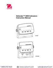 OHAUS Defender i-DF33XW2500C1R Instruction Manual