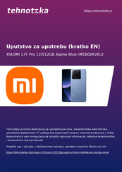 Xiaomi MZB0EKVEU Quick Start Manual