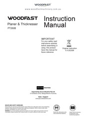 WoodFast PT260B Instruction Manual