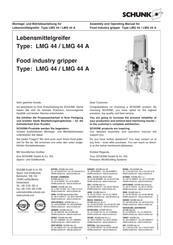 SCHUNK LMG 44 Assembly And Operating Manual