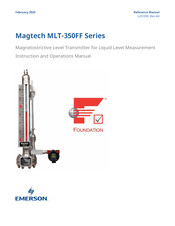 Emerson Magtech MLT-350FF Series Instruction And Operation Manual