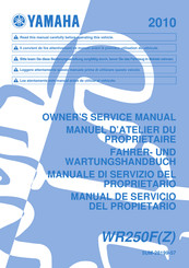 Yamaha WR250FZ 2009 Owner's Service Manual