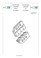 TE Connectivity ERGOCRIMP 4-1579001-3 Instruction Sheet