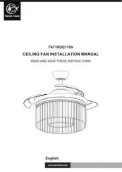 Parrot Uncle F4710QQ110V Installation Manual