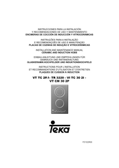 Teka VI TC 30 2I Installation And Maintenance Manual