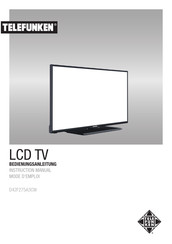 Telefunken D42F275A3CW Instruction Manual