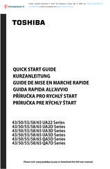 Toshiba UA3D63DA Quick Start Manual