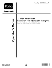 Toro 03184 Operator's Manual