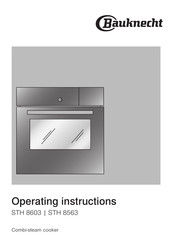 Bauknecht STH 8563 Operating Instructions Manual