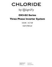 SIGNIFY CHLORIDE CH3-G2 Series User Manual