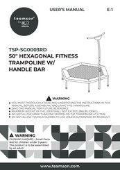 Crowntec Fitness teamson TSP-SG0003RD User Manual