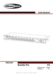 SHOWTEC Booster Pro V3 User Manual