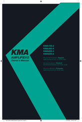Kicker KMA600.6 Owner's Manual