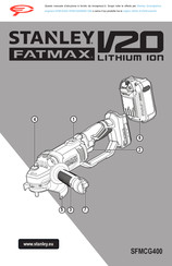 Stanley FATMAX V20 LITHIUM ION SFMCG400M2K-QW Original Instructions Manual