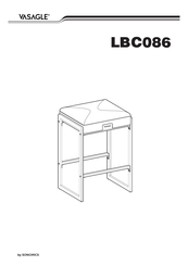 Songmics VASAGLE LBC086 Assembly Instructions Manual