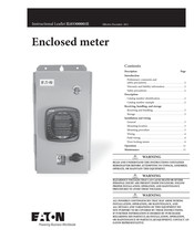 Eaton PXM2270MA65145 Instructional Leaflet