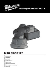 Milwaukee M18 FROS125 User Manual