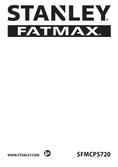 Stanley FATMAX SFMCPS720M1 Manual