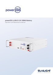 Sunlight powerESS Li.ON 51.2V-100Ah Operation And Maintenance Manual