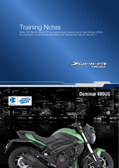 Bajaj Dominar 400UG 2019 Training Notes