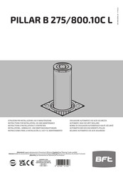 BFT BFT-P970106-00001 Instructions For Installation, Use And Maintenance Manual