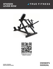 True Fitness XFW5510 Owner's Manual